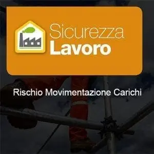 Sicurezza Lavoro rischio movimentazione carichi