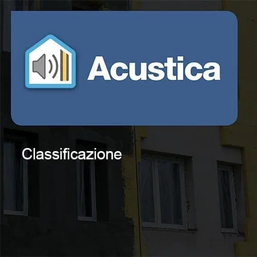 Acustica Classificazione