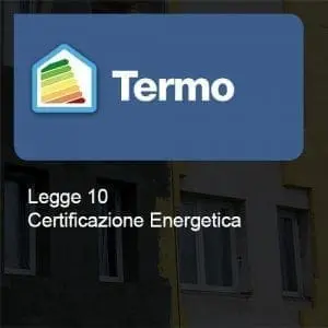 Termo Legge 10 certificazione