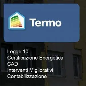 Termo legge10 certificazione cad interventi cont