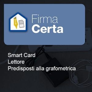 Smart card lettore grafometrica